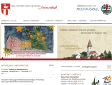 Tablet Screenshot of ammerthal.de